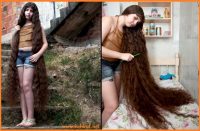 Uzun saçlı Brezilya kızları