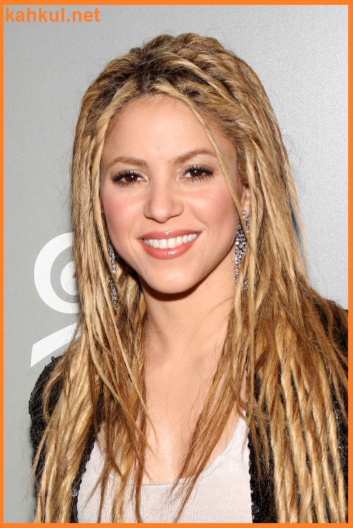 Rastalı ünlü bayanlar ''Shakira''