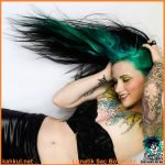 Yeşil saç rengi tonları, Lunatik saç boyası