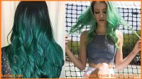 Yeşil saç rengi tonları, Manik Panik saç boyası